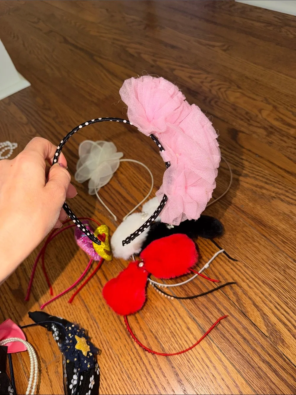 Headbands Bari Lynn Sparkly Emoji assorted